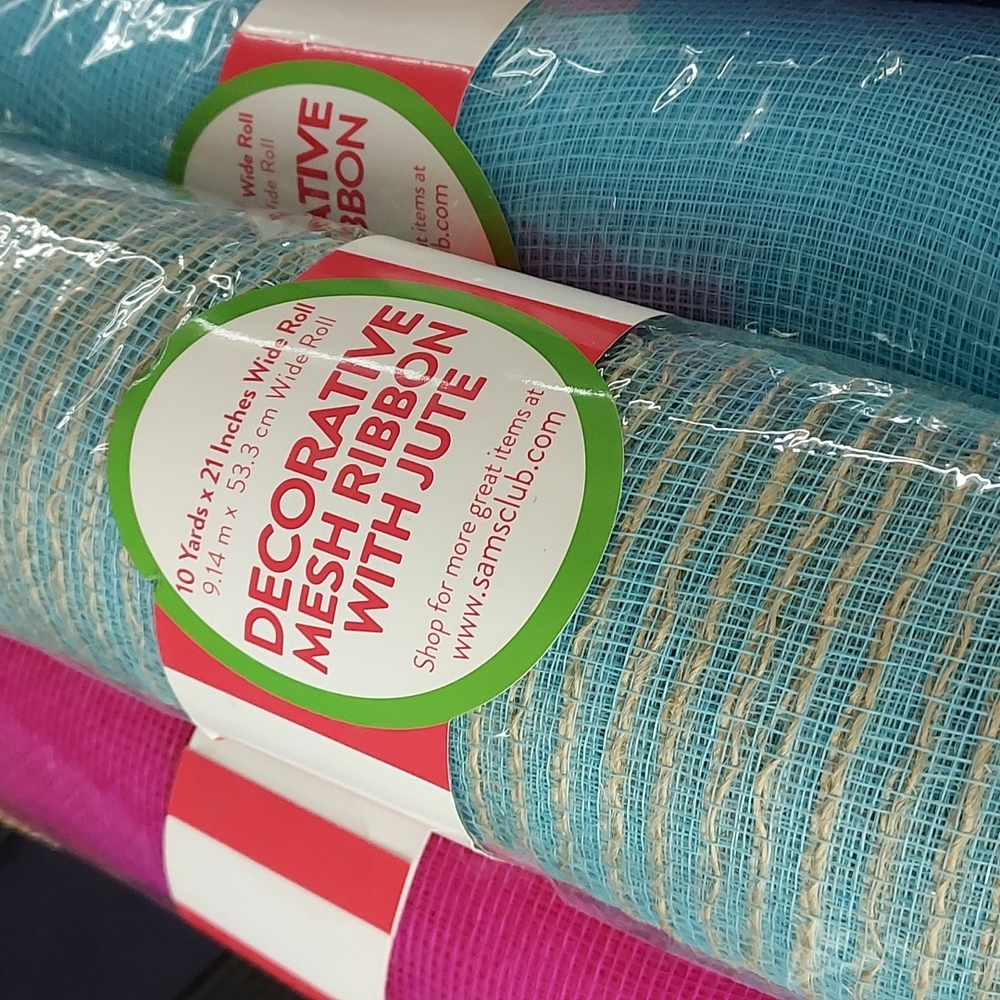 Decorative Mesh Ribbon 3-bundle - Picture 5 of 5